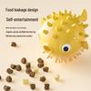 Interactive Squeaky Treat Dispenser Dog Chew Toy