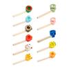 huaqianguhh Kids Floating Ball Blow Toy, Suspension Blowing Wooden Pipe for Lung Capacity Training, Educational Toy Boys Girls