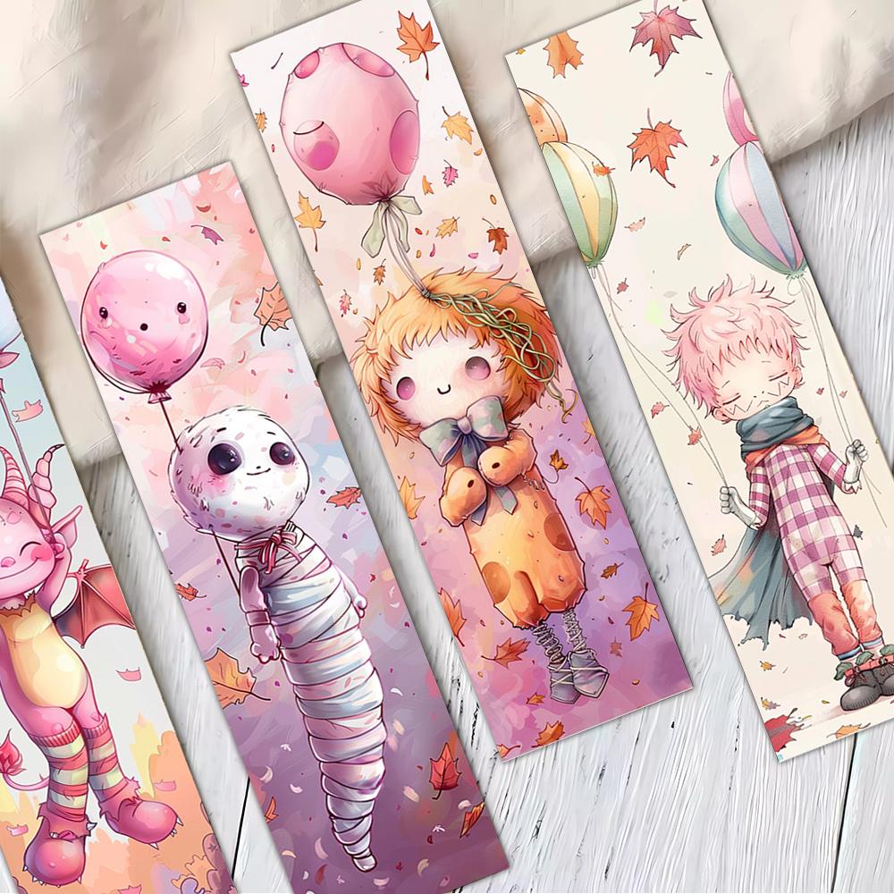 32 pièces, Marque-page abstrait rose, Saison de la rentrée scolaire, Noël, Halloween, Convient aux enseignants, aux lecteurs et aux cadeaux d'anniversaire.