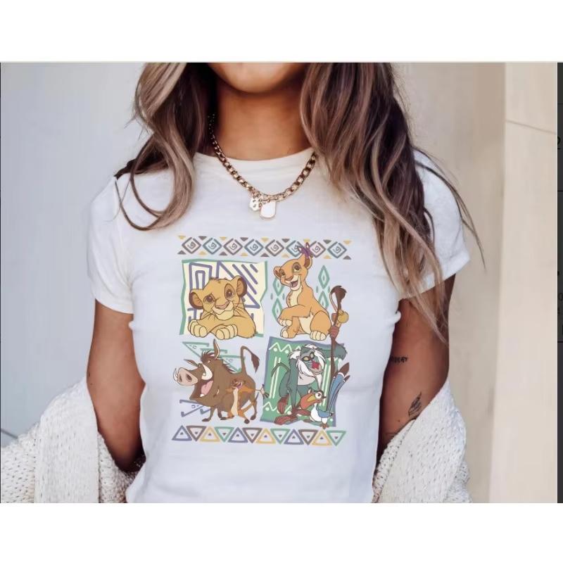 Vintage 90s Lion King Simba and Timon Shirt The Lion King Shirt Comfort Color Shirt Animal Kingdom Shirt S