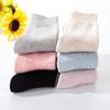 1 Pairs Winter Warm Wool Women Socks  Thicken Plush Solid Color Christmas Against Cold Snow Soft Therma Sleep Sock