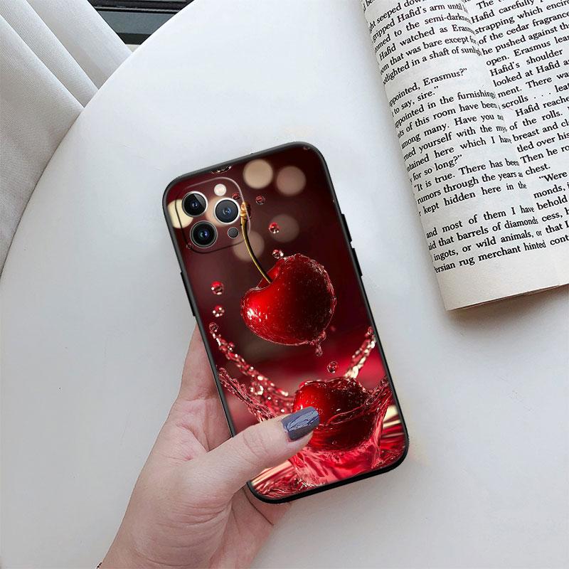 Cherry summer fruit New High-End Cover Phone Case for iPhone SE XS XR 17 16E 12 11 Pro Max Mini Air