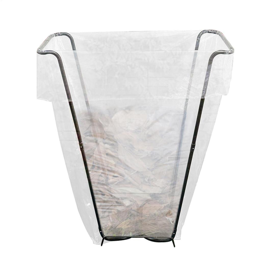 Leaf Bag Stand Metal Frame Garbage Bag Support Stand Versatile Outdoor Leaf Bag Holder Yard Trash Bag Holder for Trash Leaves