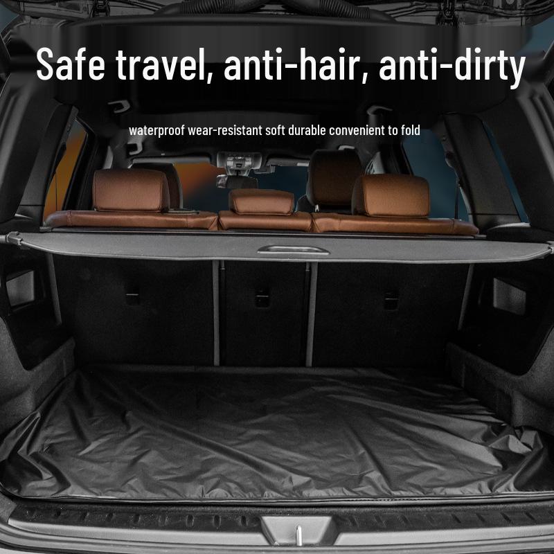 Professional Car Trunk Waterproof Folding Mat - Dirt-Resistant Padding for Tail Box