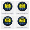 New TR16 8-120V Waterproof Battery Capacity Tester Voltage Current LCD Display with Memory Function Battery Capacity Indicator