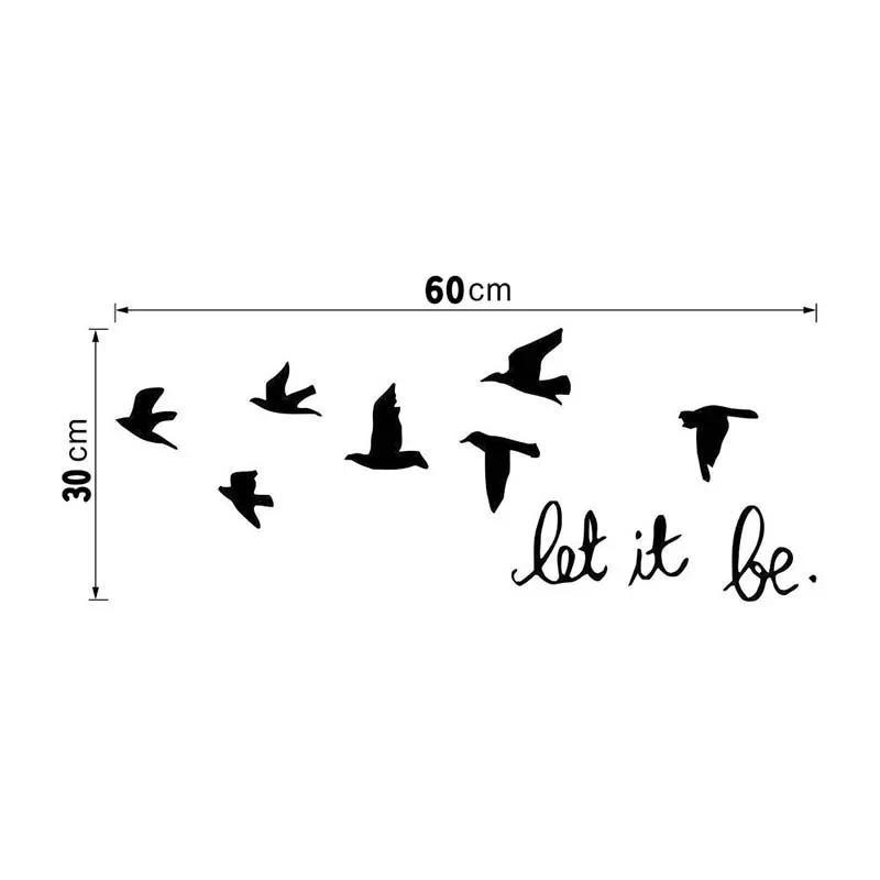 

Простые и атмосферные стильные креативные настенные наклейки для украшения дома, спальни, гостиной, стены комнаты, самоклеящиеся наклейки B
