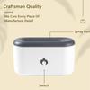 XF06 Simulation Flame Light USB Humidifier Home Desktop Aromatherapy Mist Diffuser