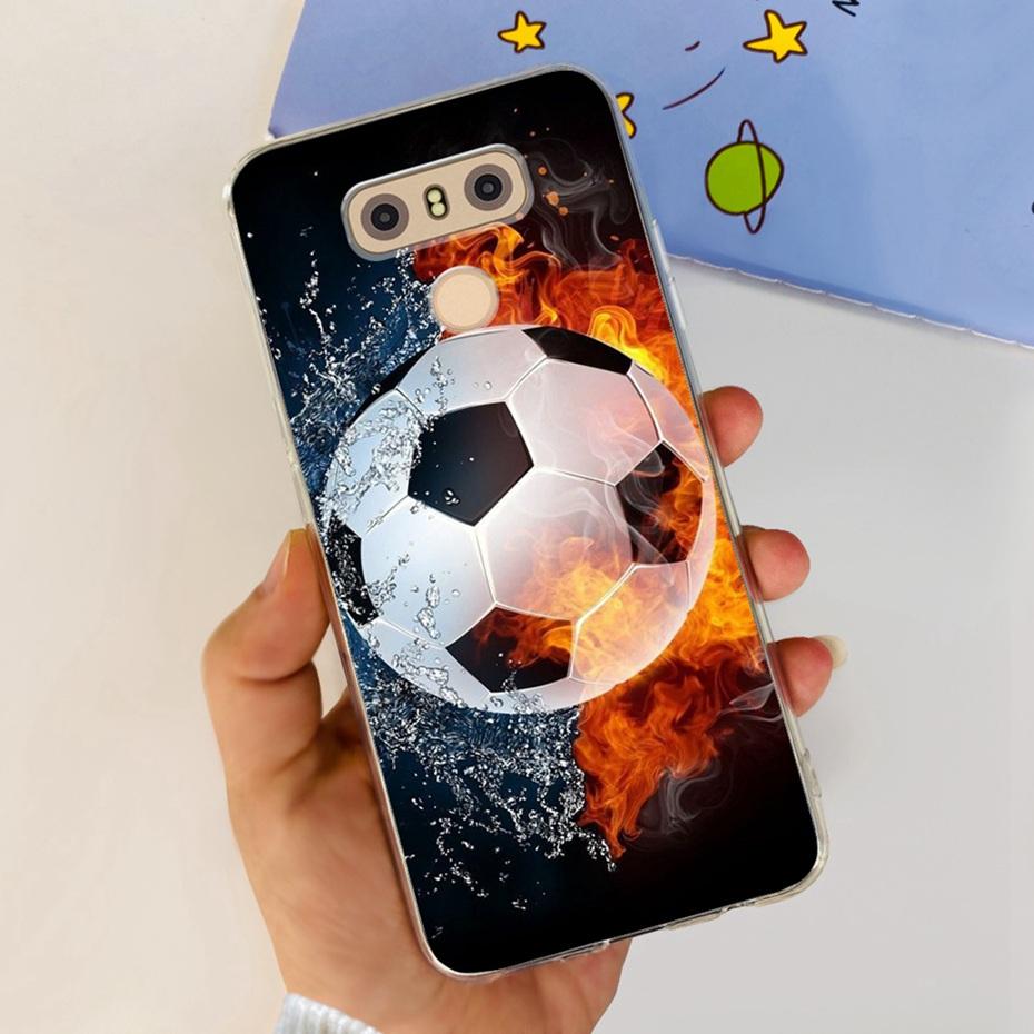 Case For LG Q6 Plus H870 H871 G600L G600K G600S Cute Flower Cat Pattern Soft Silicone TPU Phone Cases For LG G6 G 6 G6plus