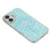For iPhone 17 Case Compatible with MagSafe IMD Glitter Glacier Texture TPU PC Phone Back Cover