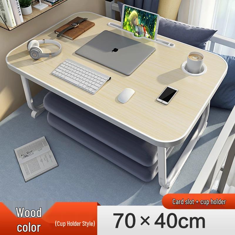 Foldable Bedside Laptop Table: Portable Study Desk and Bay Window Stand