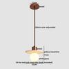 IWHD Wabi Sabi Stil LED Pendelleuchte Möbel Wohnzimmer Schlafzimmer Zubehör Gelber Travertin Hängeleuchte Hängeleuchte