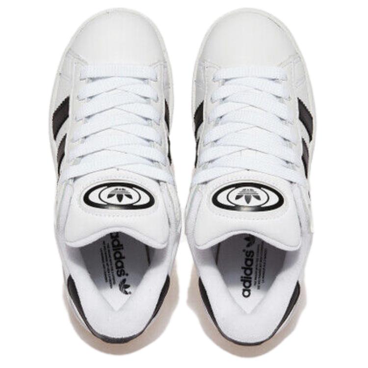 Adidas Originals Campus 00s Round Toe Lace-Up Shock Absorbing Durable Low-Top Skate Shoes Unisex Sneakers White IG8659