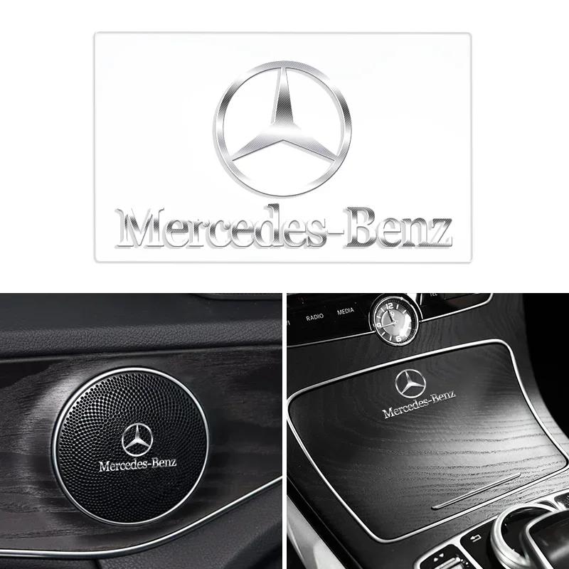 1ks Kovový emblém nálepka na auto Pro Mercedes Benz W117 W176 W177 W205 204 W213 W253 W156 W218 W166 CLA GLC CLE Auto příslušenství