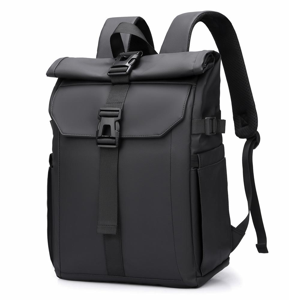 Men's Backpack Contrast Backpack Travel Bag