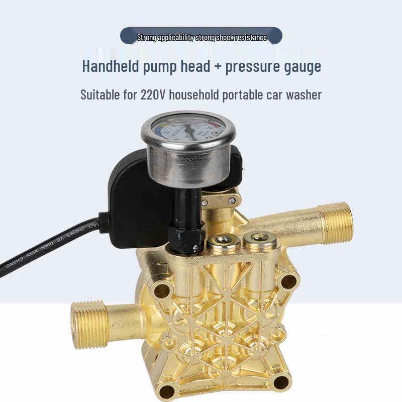 Morgana High-Pressure Car Washer Pump Head Assembly & Accessories Set