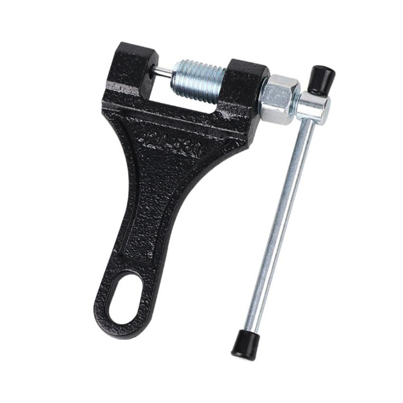 

Универсальный инструмент для разъединения/разрыва велосипедной цепи, ремонта, выжимки пинов звеньев цепи, инструмент для снятия/установки велосипедных цепей 1 чёрный