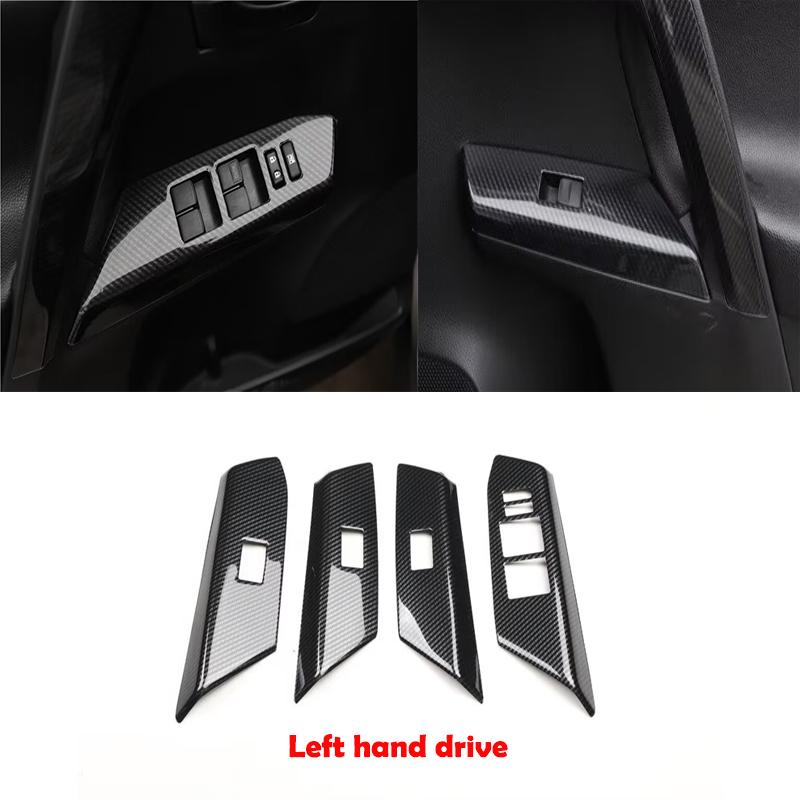 LHD RHD For Toyota RAV4 RAV 4 2013-2018 window switch gear shift panle air conditons outlet steering wheel trument cover