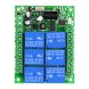 315Mhz 433Mhz RF Remote Control Wireless Switch DC 12V-36V 6CH 6 Way Relay Receiver and 6CH Transmitter for Door Lock