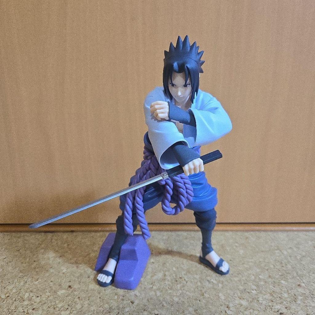 [USED] Naruto Madara & Sasuke & Itachi Figures 3-Piece Set