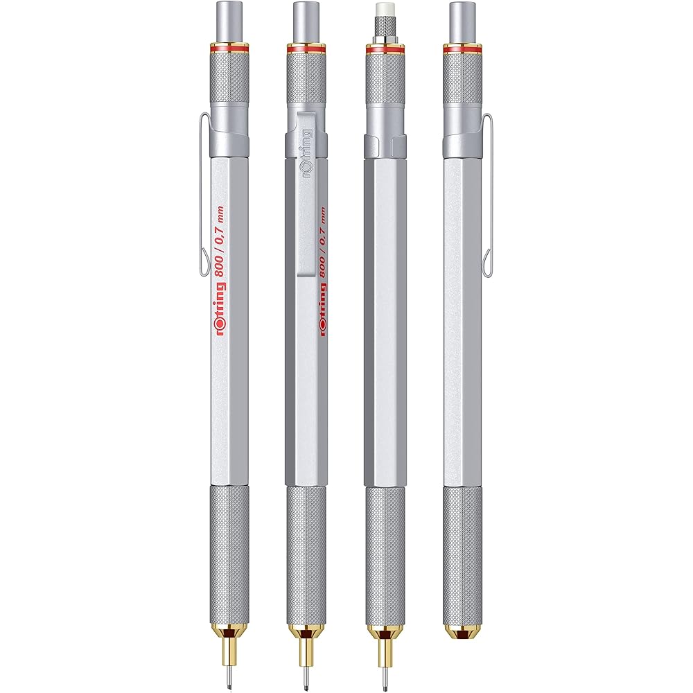 Rottling Mechanical Pencil 800 0.7mm Silver 1904448 Officially Imported