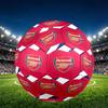 Pallone da Calcio Arsenal F.C. Misura 5, Calcio in PU Resistente all'Usura per Partite, Allenamenti e Pratica Quotidiana, Regalo di Compleanno per Appassionati di Calcio