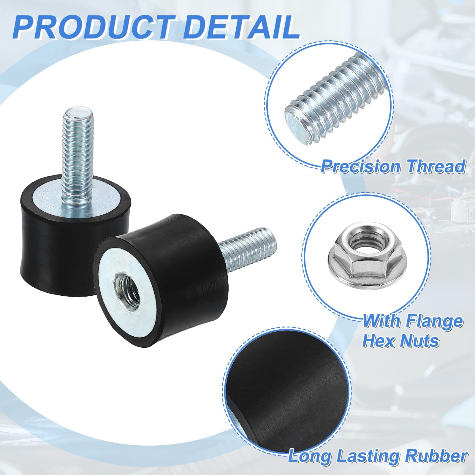 

Noise Reducing Engine Mount Shock Absorber with Rubber Buffer and Stainless Steel for Efficient Operation of Machines China Mainland