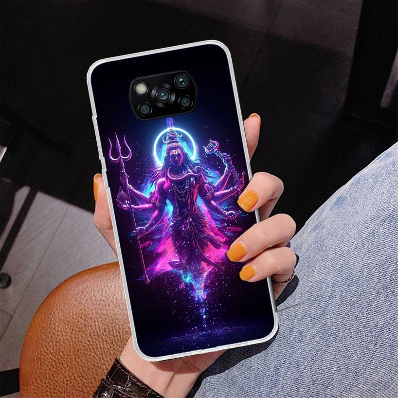 

Lord Shiva Hindu God Buddha India Phnoe Case for Xiaomi Poco X5 X6 X7 Pro X4 Gt F7 Ultra M8 M7 Redmi 15C 15 13C 13 12C 12 Unique Xiaomi Poco M8 Pro