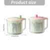 Convenient Household Salad Fruit Dryer Spinner Container For Kitchen Vegetable Dehydrator Drain Basket