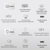 Rapoo 8100GT Wireless Bluetooth Keyboard and Mouse Combo