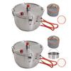 Stainless Steels Stove Pressure Cooker Meats Pots Porable Camping Pressure Pots Stove Top Pressure Cooker Easy To Use