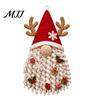 DIY-Weihnachtsdekorationen Saisonale Häkel-Türhänger-Sets, 3D-Zwerg-Strick-Aufhänger Handgemachte Bastelarbeiten, Anfänger-Schmuck für Weihnachten Halloween Ostern