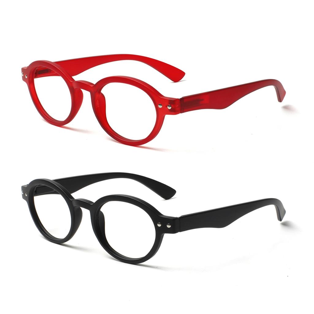 TRUEZING Reading Glasses for Women Men Fashion HD Lens Spring Hinge Lightweight Comfortable Prescription Eyewear