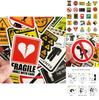 Colorful Cartoon Graffiti Stickers For Luggage And Car Waterproof And Removable Pack Of 50
