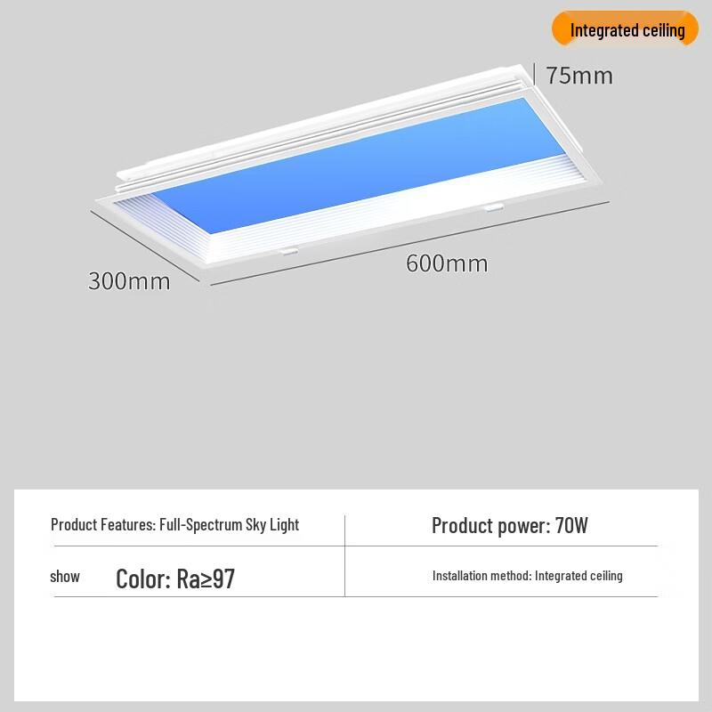 Светодиодная панель для интегрированного потолка Shengbei Blue Sky