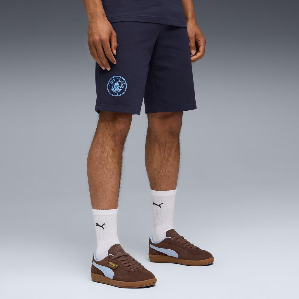 Puma Manchester City Shorts Solid Comfortable Aesthetic Simple Sports Shorts Men Shorts 782709-20