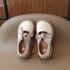 Frühling Herbst Elegante Kinder Mary Jane Schuhe Süße Schleife Kleines Mädchen Lederschuhe Dicke Sohle Schlichte Kinder Prinzessinnenschuhe