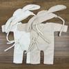 Rabbit Theme Hat and Romper Outfit Baby Photography Costume Clothing Newborns Photography Props Photo Shoot Clothes