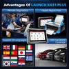 LAUNCH X431 IMMO PLUS X-PROG3 Scanner OBD2 Instrument de Diagnosticare Programare Chei Diagnosticare Toate Sistemele 2 Ani Actualizare Gratuită