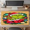Grinch Theme Mouse Pad, Non Slip Rubber Base, Multifunctional Office & Home Decor, Perfect for Workspace Personalization.
