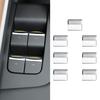 7pcs for Model Y/3/3+ Highland 2024 Car Window Switch Button Cover Window Lift Button Patch Trim Car Accessories