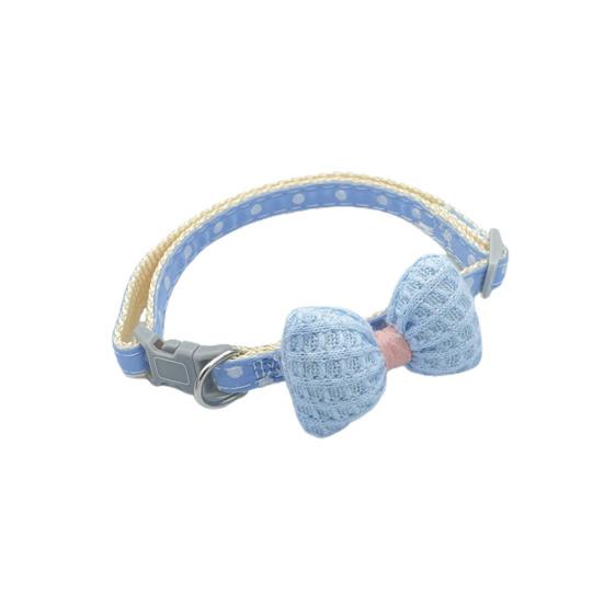 Pet Collar Eye-catching Adjustable Bow Tie Polyester Cute for Medium Dog Collar Small Dogs