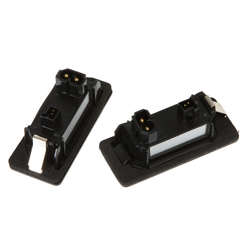 Auto White CANbus Car LED Number License Plate Light For SKODA Octavia 3 5E A7 Rapid Facelift Fabia MK2 MK3 Superb B6