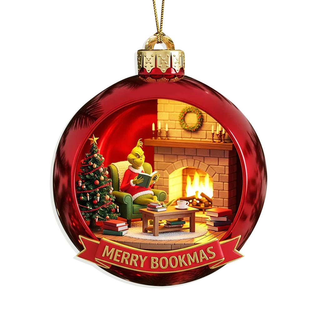 Christmas Tree Decorations - Funny Christmas Tree Ornaments - Funny Green Doll Christmas Pendant Ornaments Indoor Home Party Gifts