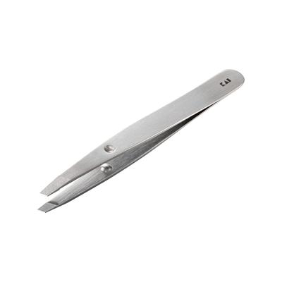 KAI Precision Tweezers with Protective Cap for Eyebrows - Angled Tip KQ3215