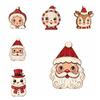 Snowman Christmas Ornaments Wooden Xmas Desktop Ornaments Christmas Decoration  Christmas