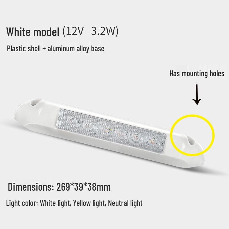 12V-24V LED Wohnmobil Markisen- & Veranda-Außenleuchte