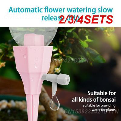 2/3/4SETS Self Watering Spikes Flower Water Dripper Automatic Adjustable Automatic Waterer Gadgets Automatic Waterer Tools