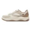 Li Ning Planet Cushioning Slip Resistant Abrasion Resistant Height Increasing Low Top Casual Shoes Women's Oat Gray AGCV260-2