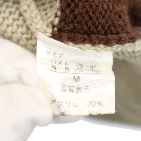 Walt Disney Company wool blend Long sleeve Donald duck knit sweater logo Women Used