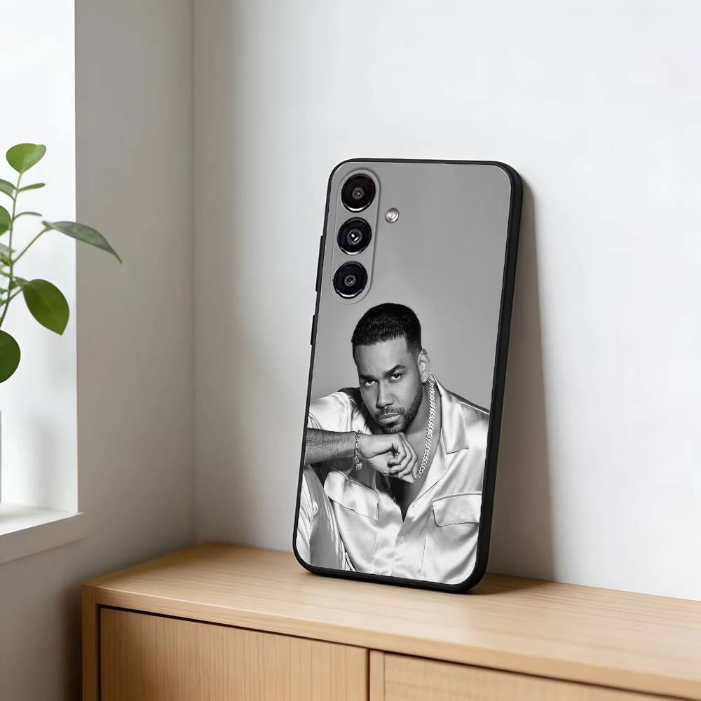 Singer Romeo Santos Phone Case For Samsung Galaxy A20,21s,22,31,32,52,53,72,73,80,91 Soft Black Shell Samsung a20s
